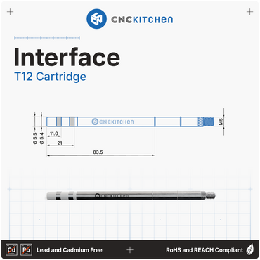 T12-interface på adapter til Installation Tips