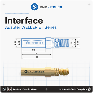 Weller ET-interface på adapter til Installation Tips