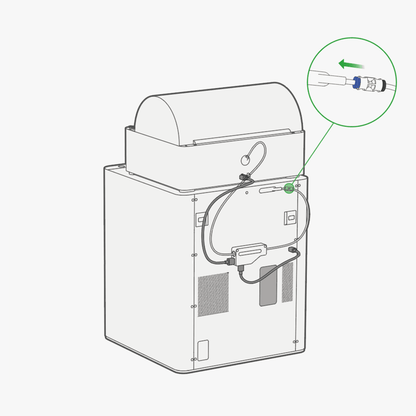 PTFE Tube Coupler (w/o holder)