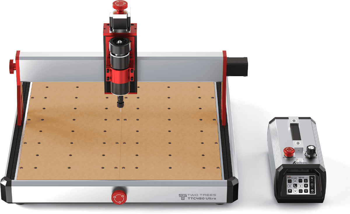 TwoTrees TTC450 Ultra – CNC-fræser med 500 W spindel