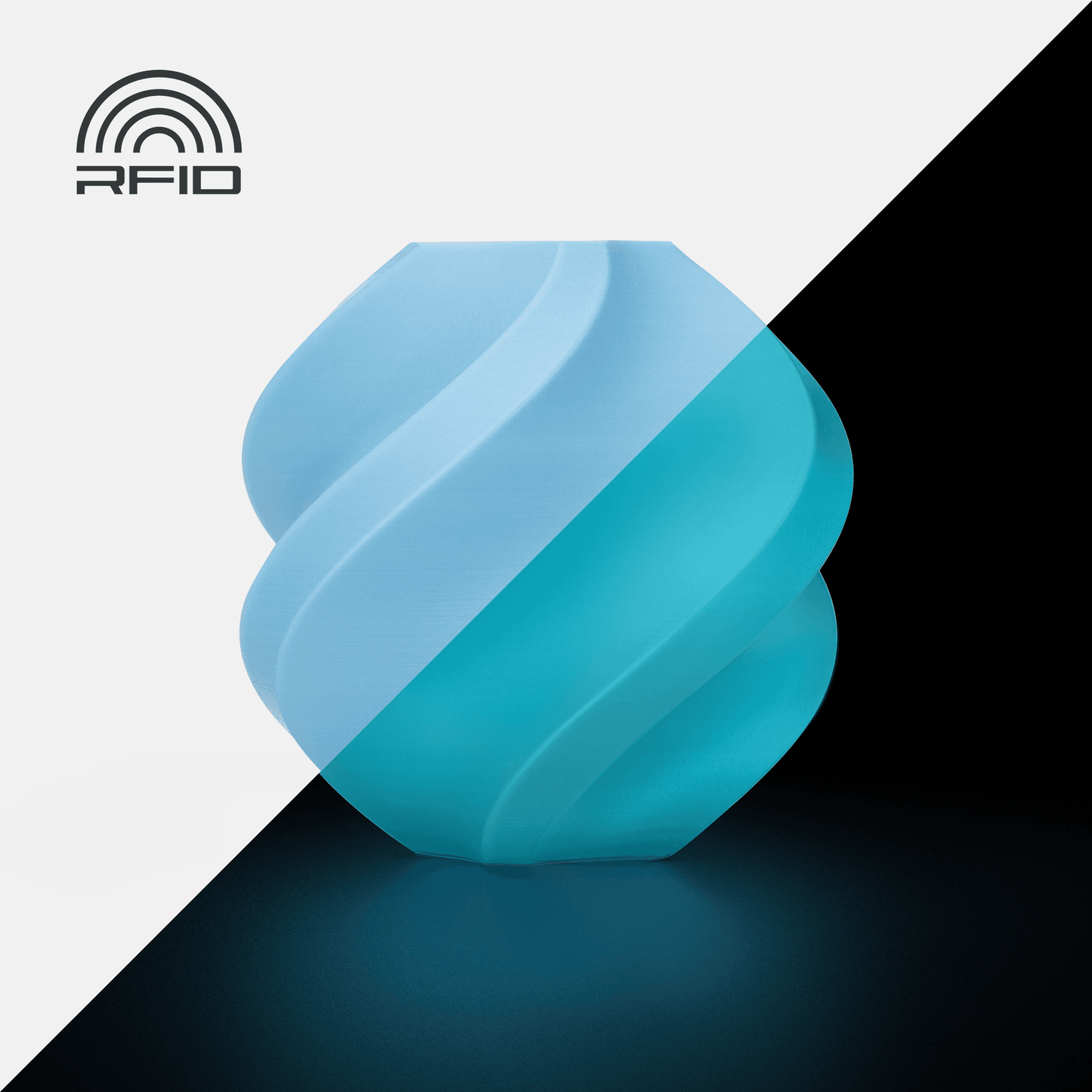 Bambu Lab | PLA Glow | Glow Blue | 1.75mm | 1kg