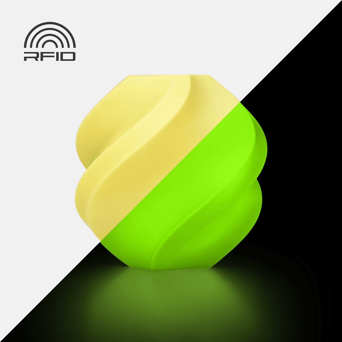 Bambu Lab | PLA Glow | Glow Yellow | 1.75mm | 1kg