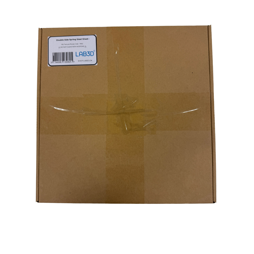 LAB3D – Double Sided Powder Coated PEI Spring Steel til MK4/S & Core ONE