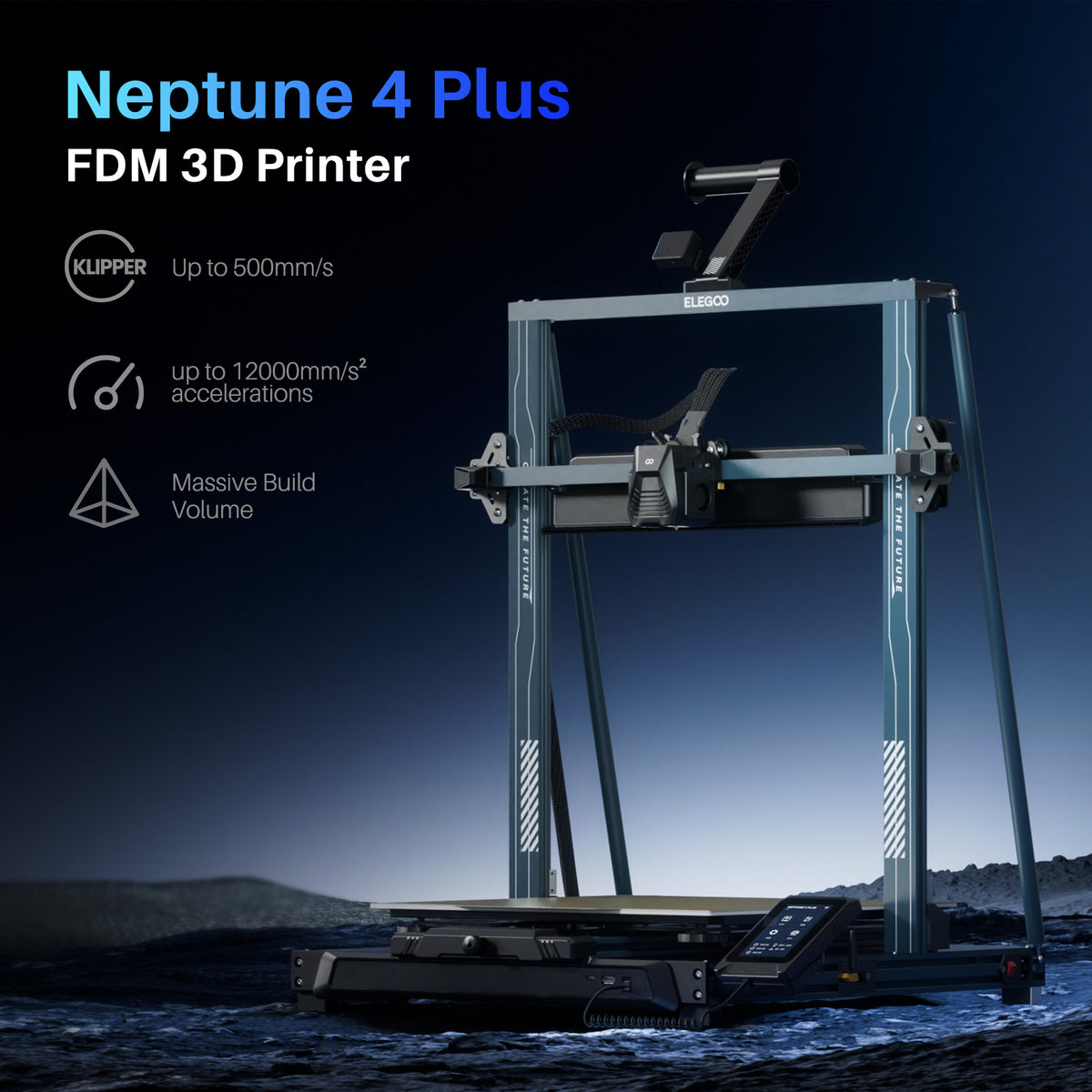Elegoo Neptune 4 Plus – FDM 3D-printer