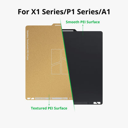 Bambu Dual-Texture PEI Plate - X1 Series/P1 Series/A1