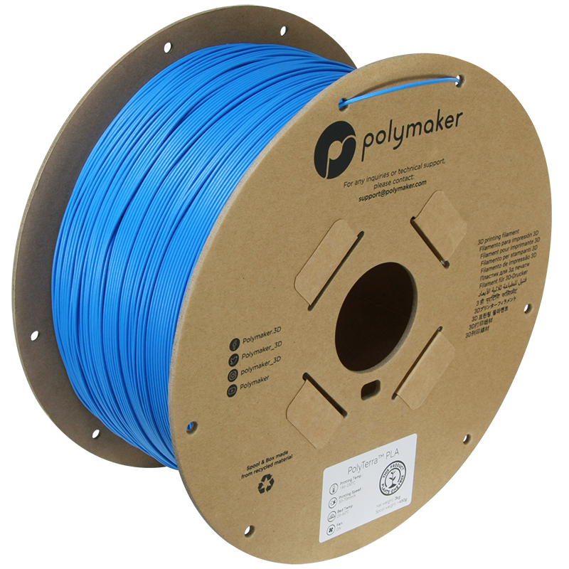 Polymaker | PolyTerra PLA | Sapphire Blue | 1.75mm | 3 kg