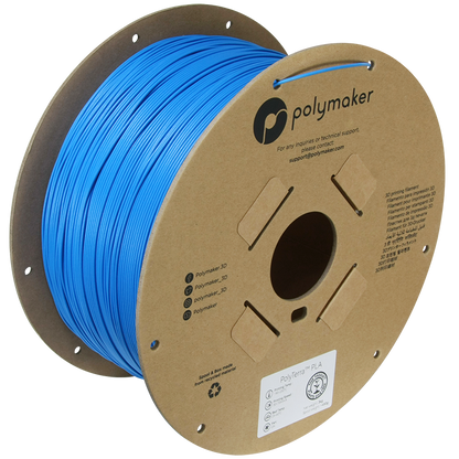 Polymaker | PolyTerra PLA | Sapphire Blue | 1.75mm | 3 kg