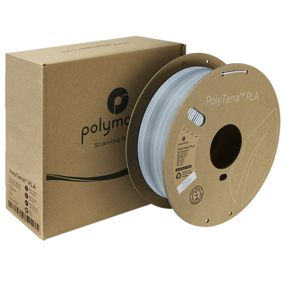 (UDGÅR) Polymaker | PolyTerra PLA Dual | Shadow Black (White-Black) | 1.75mm | 1 kg