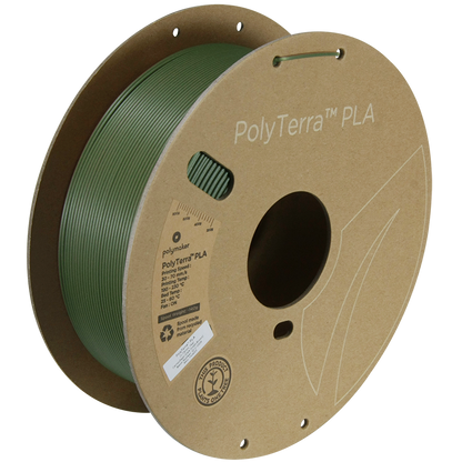 (UDGÅR) Polymaker | PolyTerra PLA Dual | Camouflage (Dark Green-Brown) | 1.75mm | 1 kg