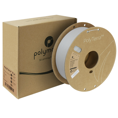 (UDGÅR) Polymaker | PolyTerra PLA | Marble Limestone | 1.75mm | 1 kg
