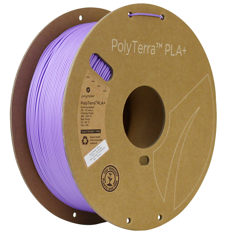 Polymaker | PolyTerra PLA+ | Purple | 1.75mm | 1 kg