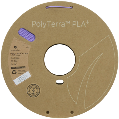 Polymaker | PolyTerra PLA+ | Purple | 1.75mm | 1 kg