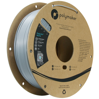 Polymaker | PolyLite PETG | Grey | 1.75mm | 1 kg