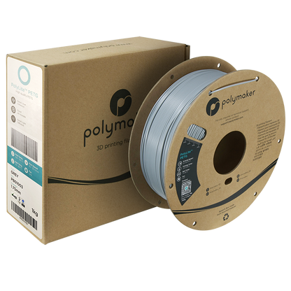 Polymaker | PolyLite PETG | Grey | 1.75mm | 1 kg