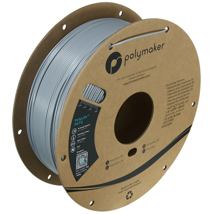 Polymaker | PolyLite PETG | Grey | 1.75mm | 1 kg