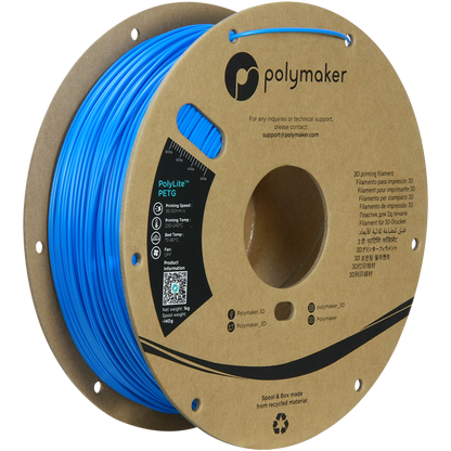Polymaker | PolyLite PETG | Electric Blue | 1.75mm | 1 kg