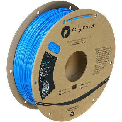 Polymaker | PolyLite PETG | Electric Blue | 1.75mm | 1 kg