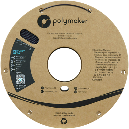 Polymaker | PolyLite PETG | Dark Purple | 1.75mm | 1 kg