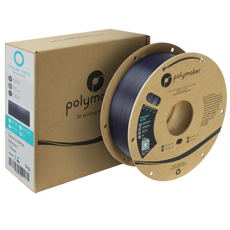 Polymaker | PolyLite PETG | Dark Purple | 1.75mm | 1 kg
