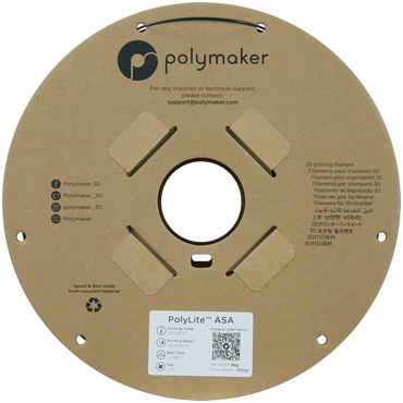 Polymaker | PolyLite ASA | Black | 1.75mm | 3 kg