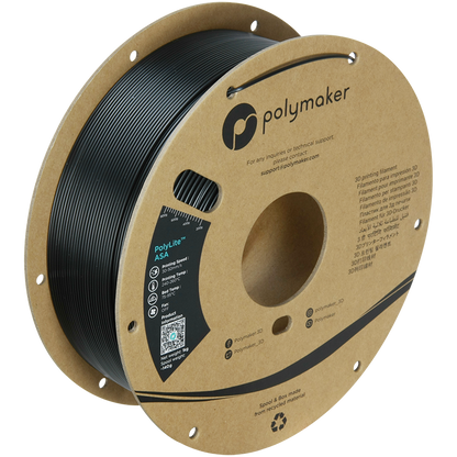 Polymaker | PolyLite ASA | Jet Black | 1.75mm | 1 kg
