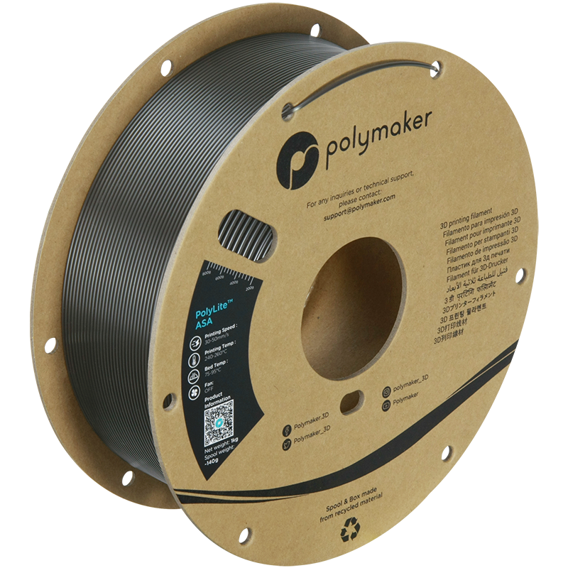 Polymaker | PolyLite ASA | Dark Grey Green | 1.75mm | 1 kg