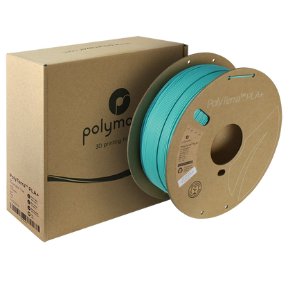 Polymaker | PolyTerra PLA+ | Polymaker Teal | 1.75mm | 1 kg