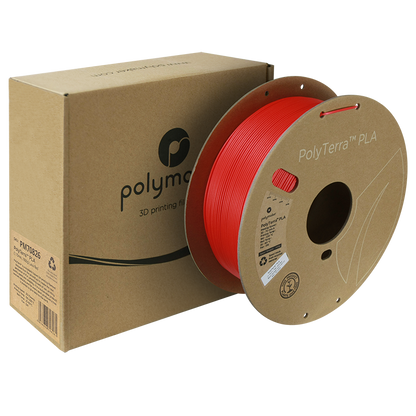 Polymaker | PolyTerra PLA | Lava Red | 1.75mm | 1 kg