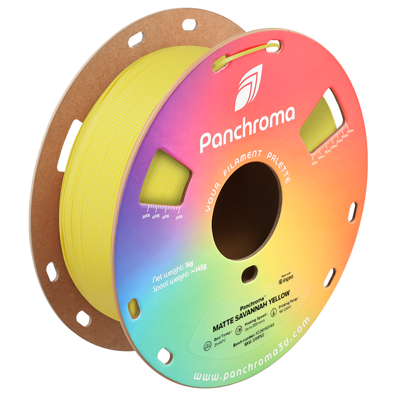 Polymaker | Panchroma PLA | Matte Savannah Yellow | 1.75mm | 1 kg