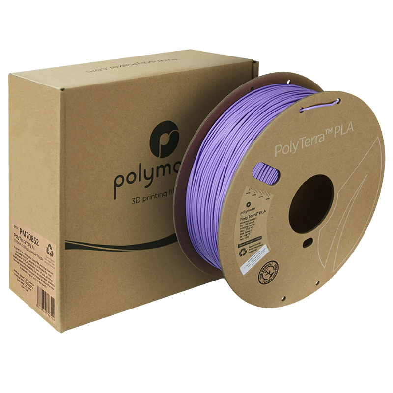 Polymaker | PolyTerra PLA | Lavender Purple | 1.75mm | 1 kg