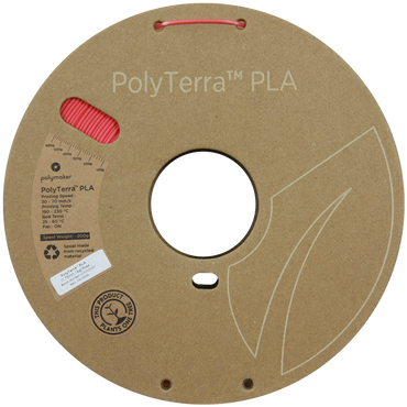 (UDGÅR) Polymaker | PolyTerra PLA | Rose | 1.75mm | 1 kg