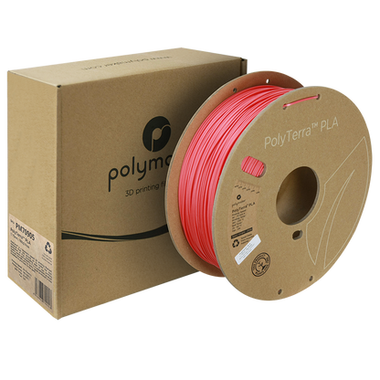 (UDGÅR) Polymaker | PolyTerra PLA | Rose | 1.75mm | 1 kg