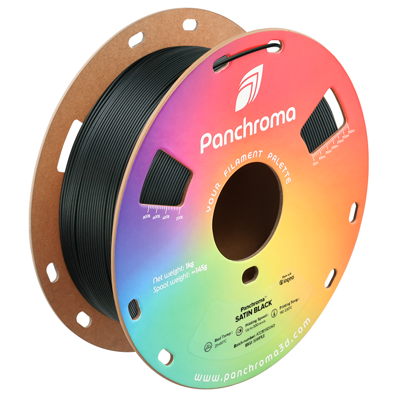 Polymaker | Panchroma PLA | Satin Black | 1.75mm | 1 kg