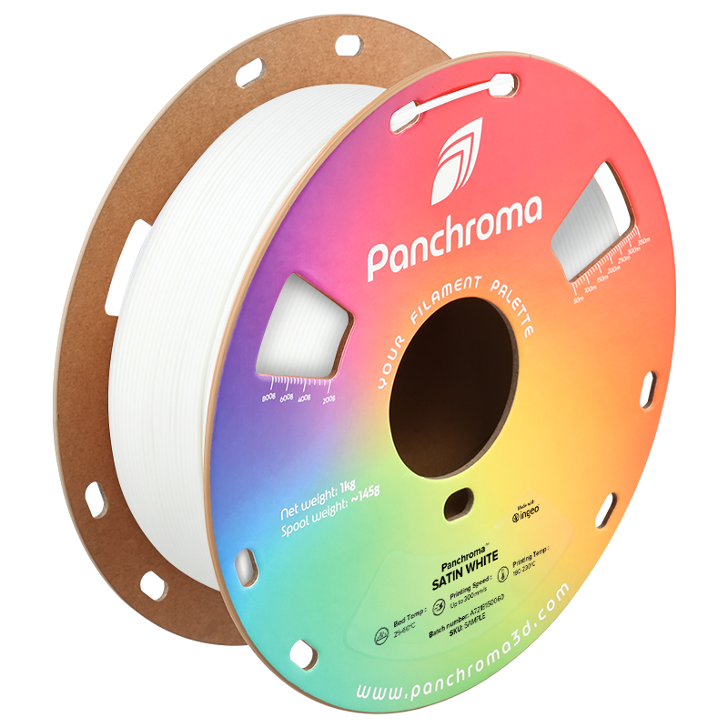 Polymaker | Panchroma PLA | Satin White | 1.75mm | 1 kg