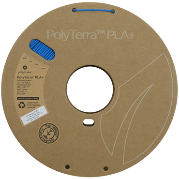 Polymaker | PolyTerra PLA+ | Blue | 1.75mm | 1 kg