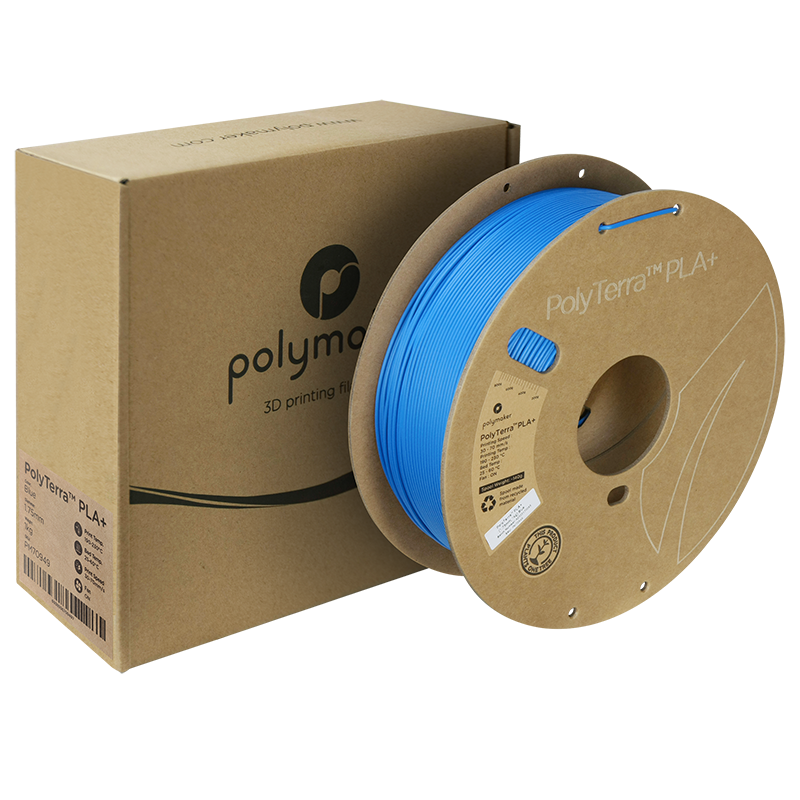 Polymaker | PolyTerra PLA+ | Blue | 1.75mm | 1 kg
