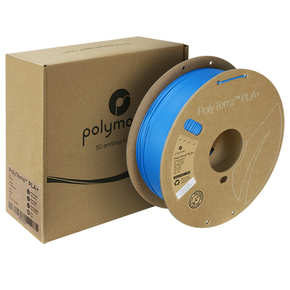 Polymaker | PolyTerra PLA+ | Blue | 1.75mm | 1 kg