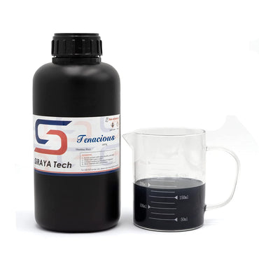 Siraya Tech Tenacious 65D Obsidian Black 1 kg – fleksibel resin