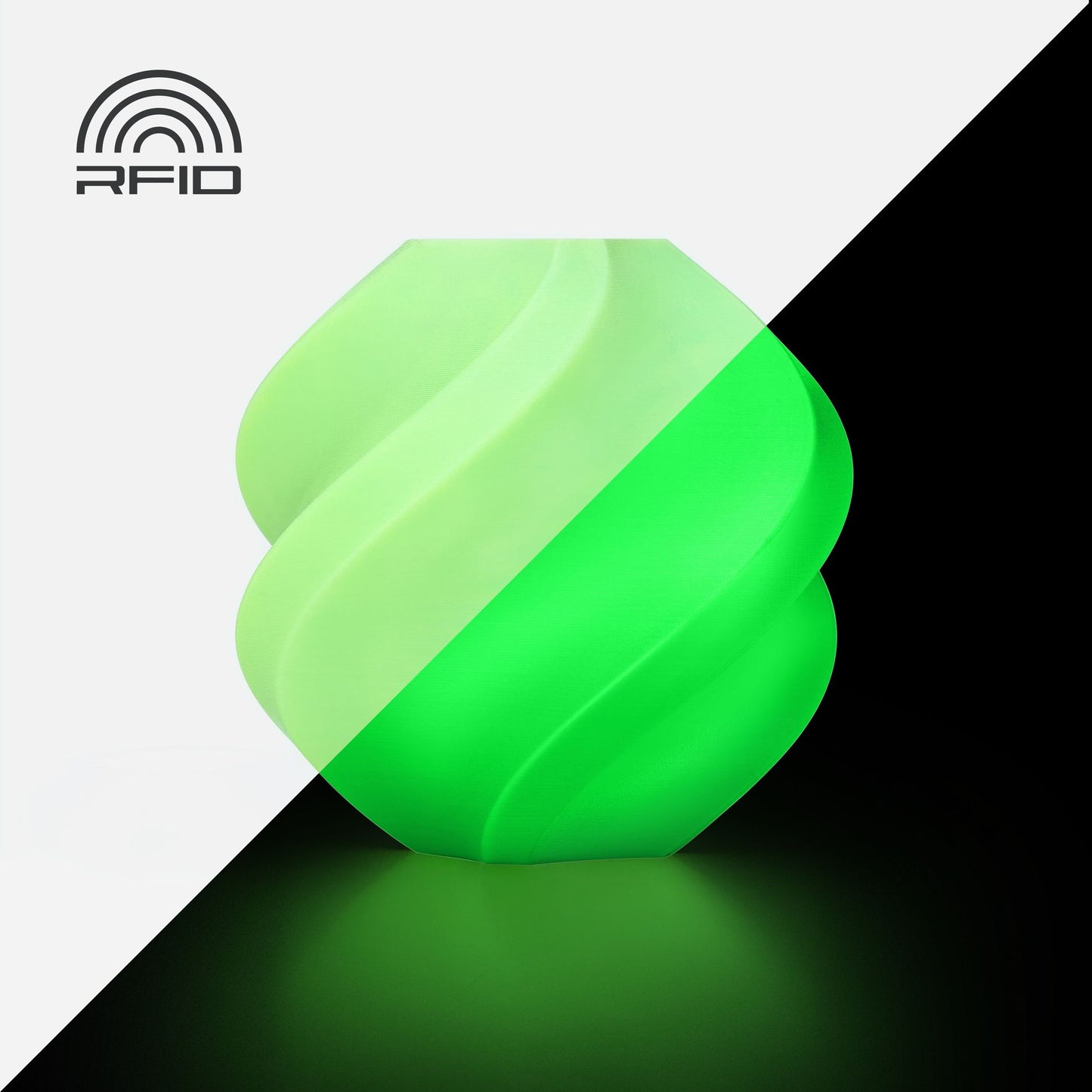 Bambu Lab | PLA Glow | Glow Green | 1.75mm | 1kg