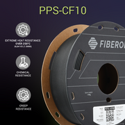 Polymaker | Fiberon | PPS-CF10 Black | 1.75mm | 3 kg