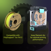Polymaker | Fiberon | PPS-GF20 Grey | 1.75mm | 500g