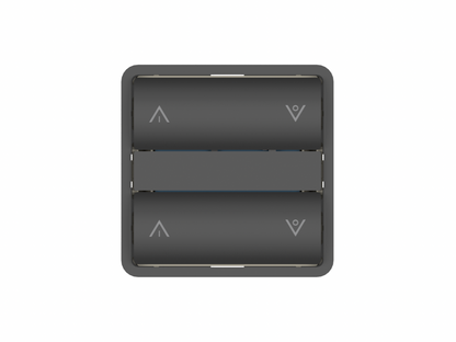 Zigbee tryk XL - ST, Hvid: Op/ned symboler (7241491546269)